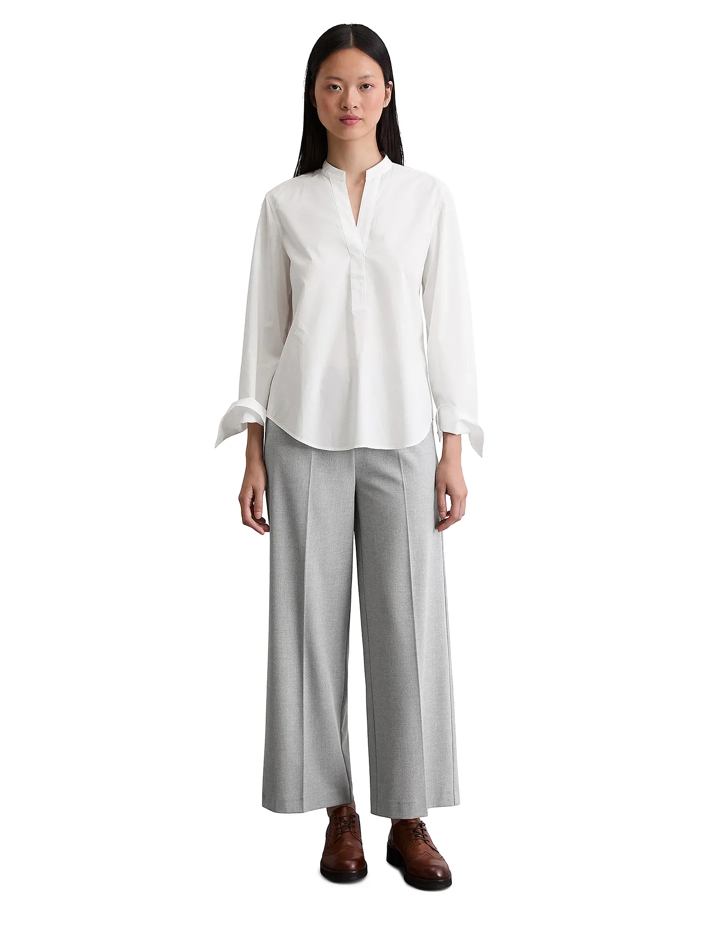 MARC O'POLO | Blusenshirt | weiss